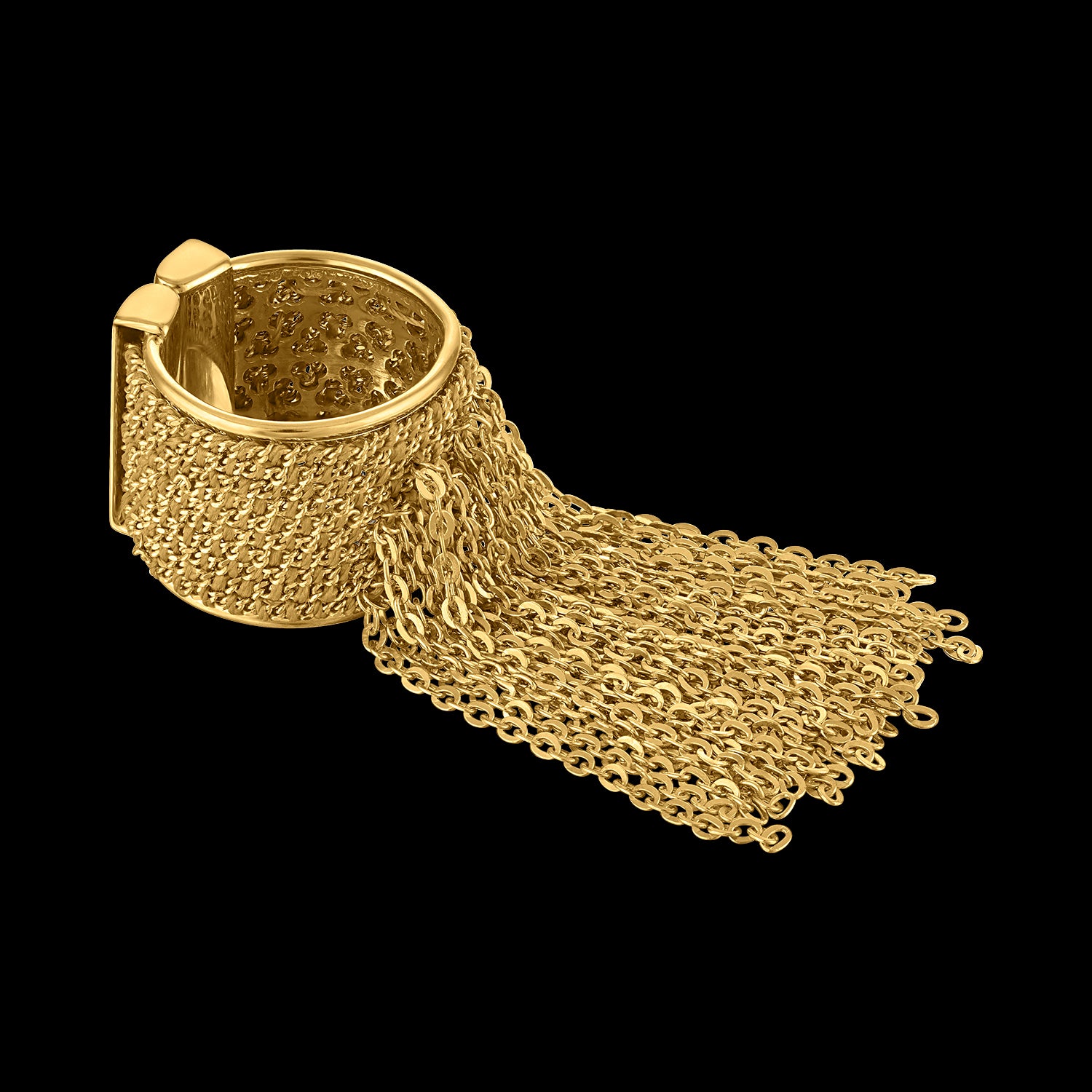 Fringe Ring Yellow
