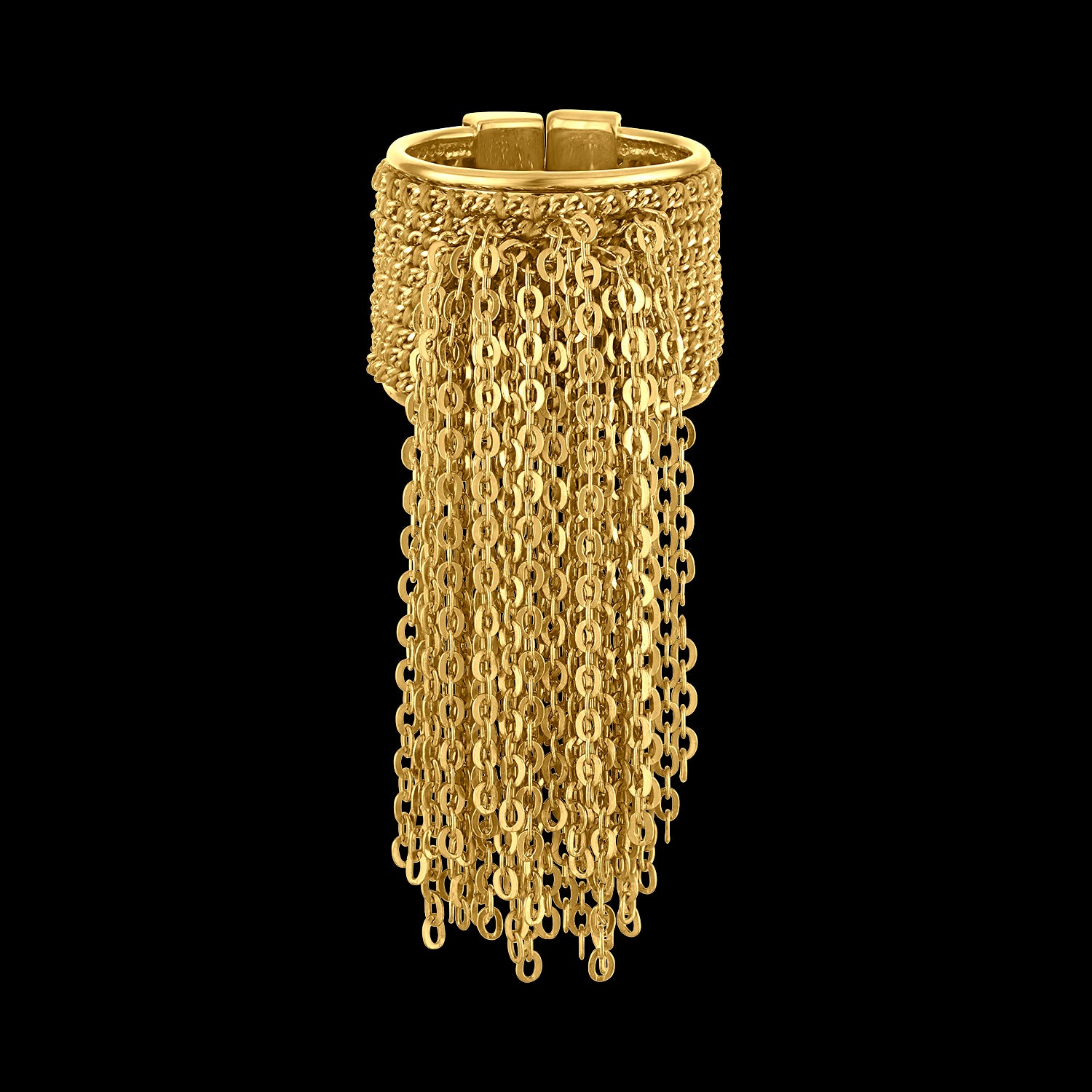 Fringe Ring Yellow