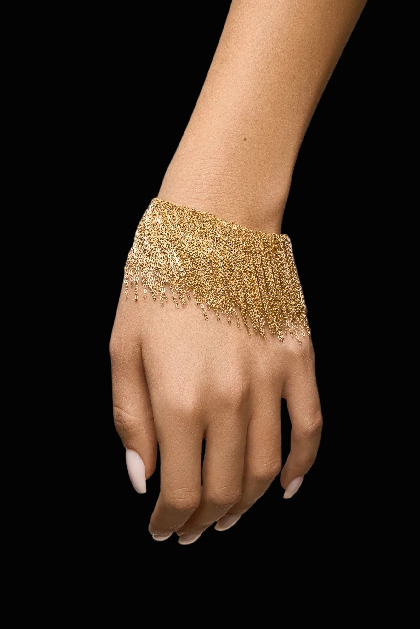 Yellow Fringe Bracelet Small
