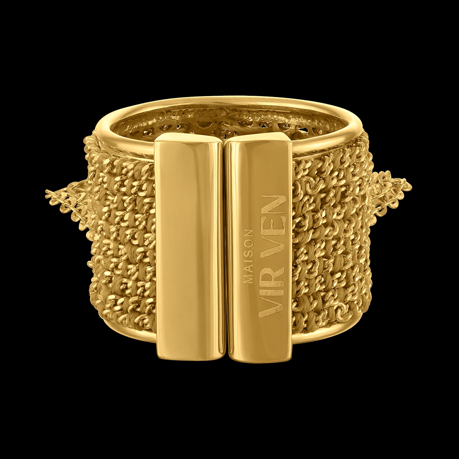 Fringe Ring Yellow