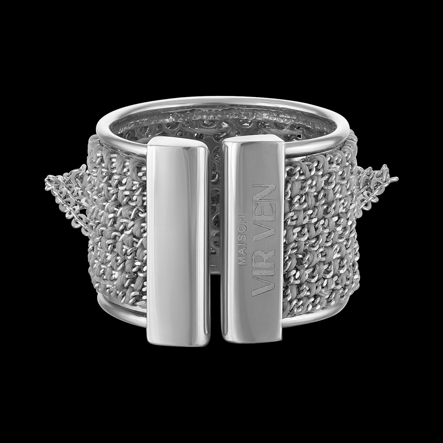 Fringe Ring White