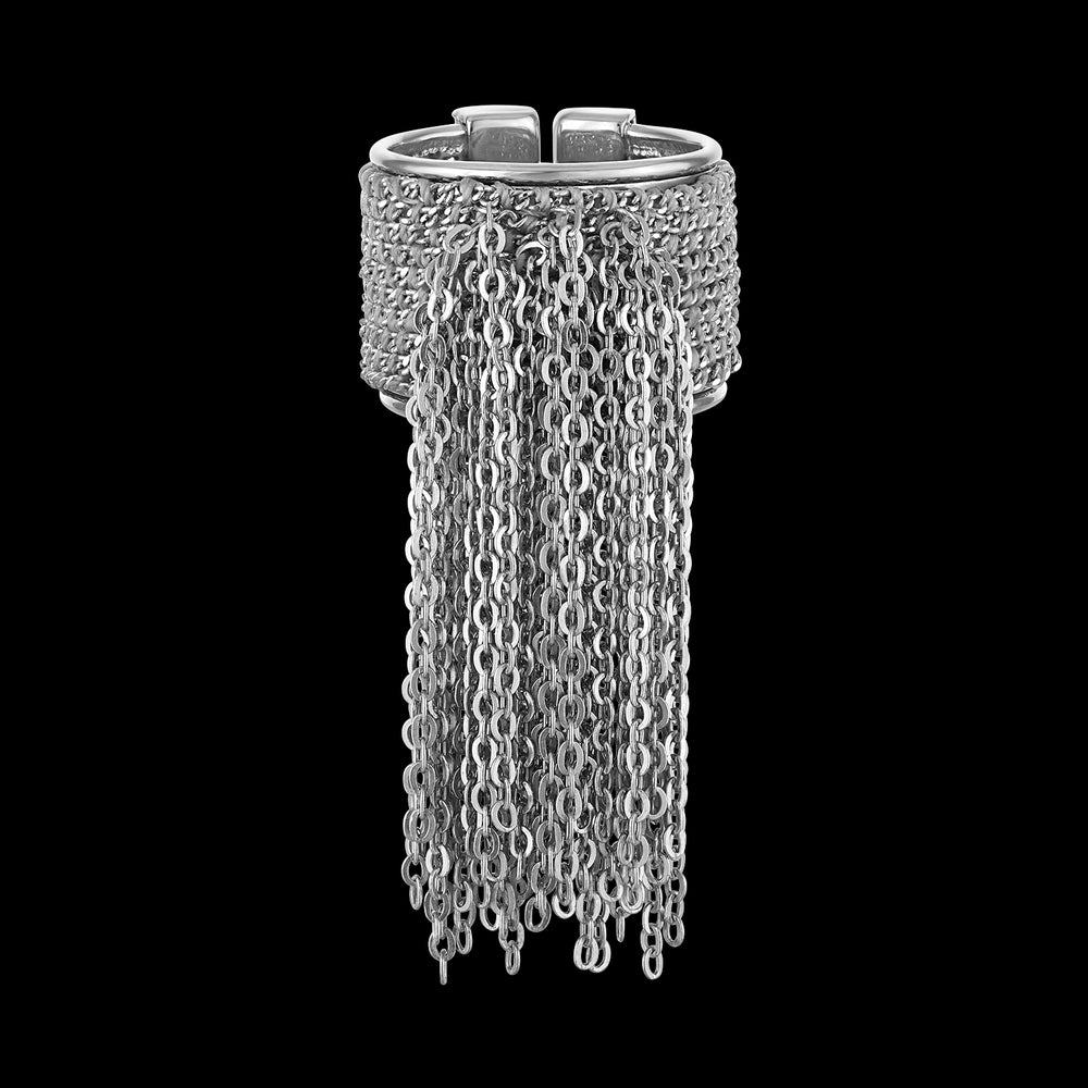 Fringe Ring White