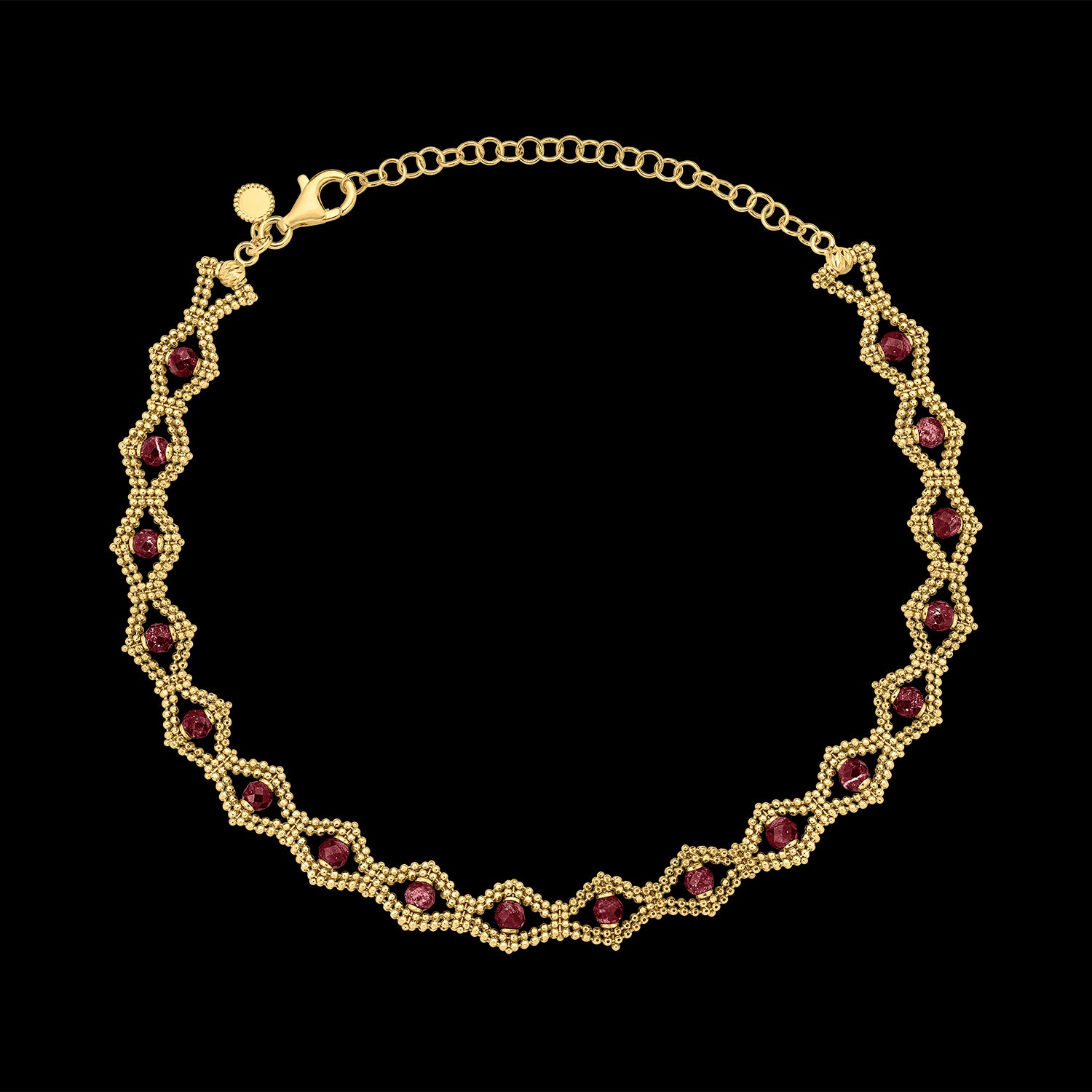 Garnet Tie Set
