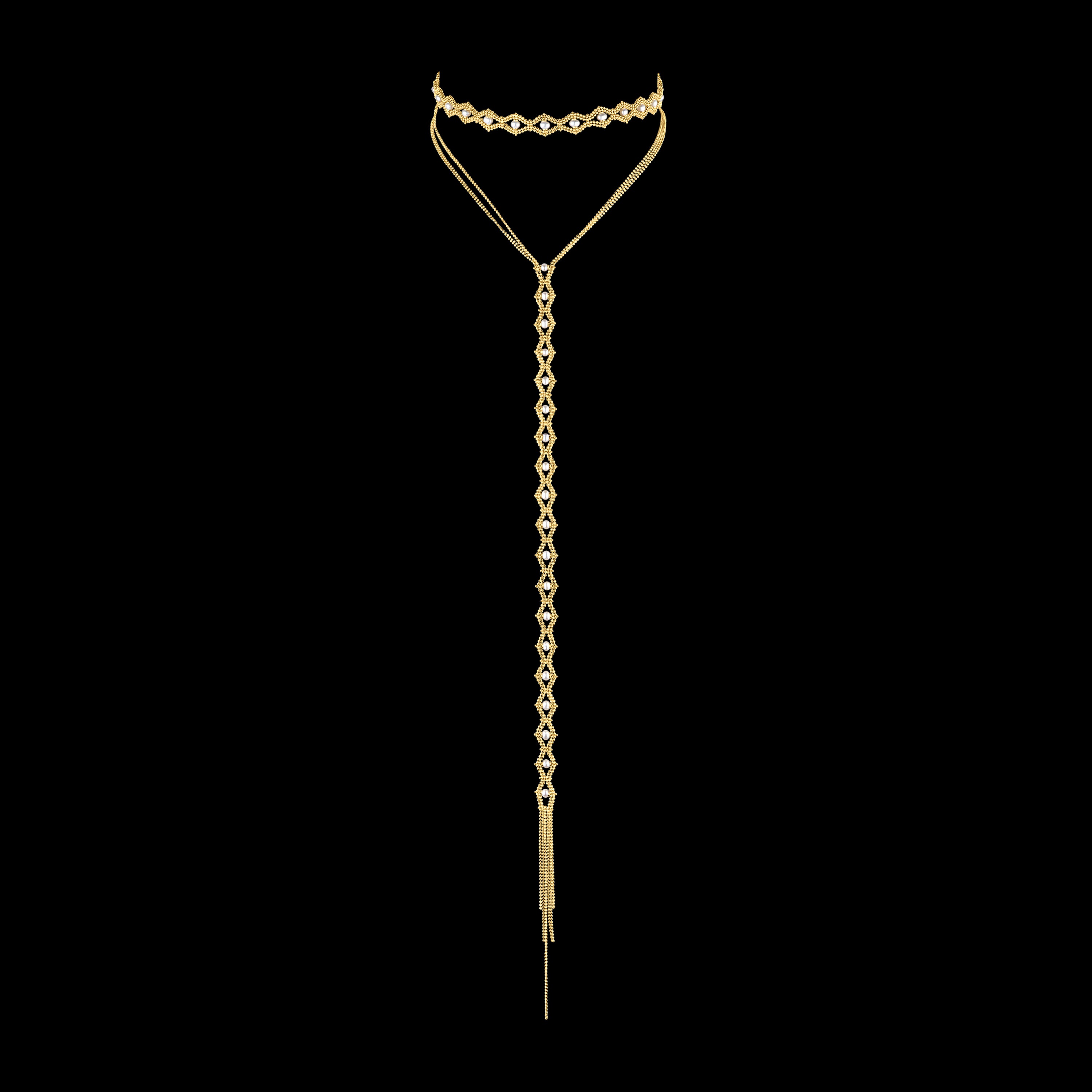 Pearl Tie Set