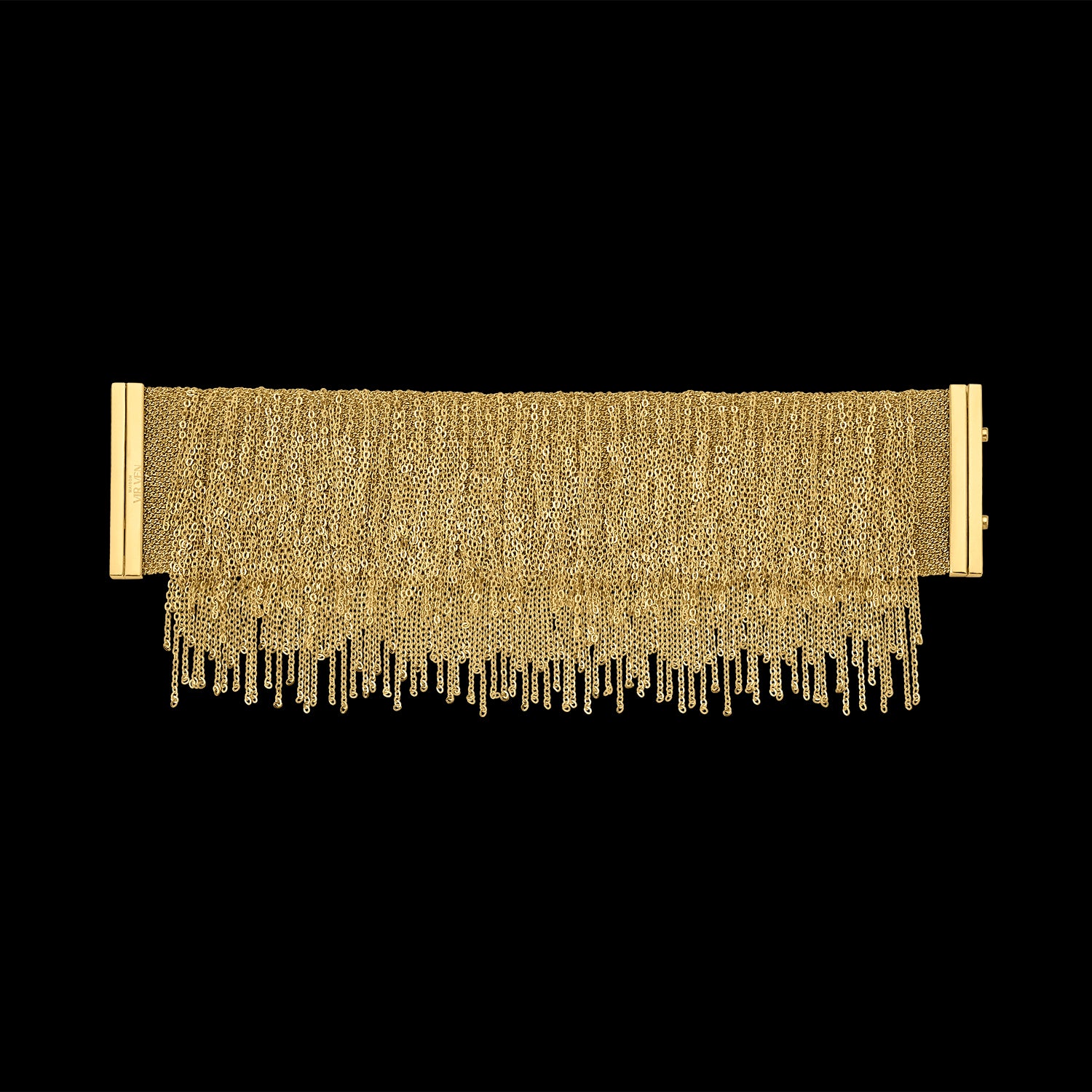 Yellow Fringe Bracelet Large