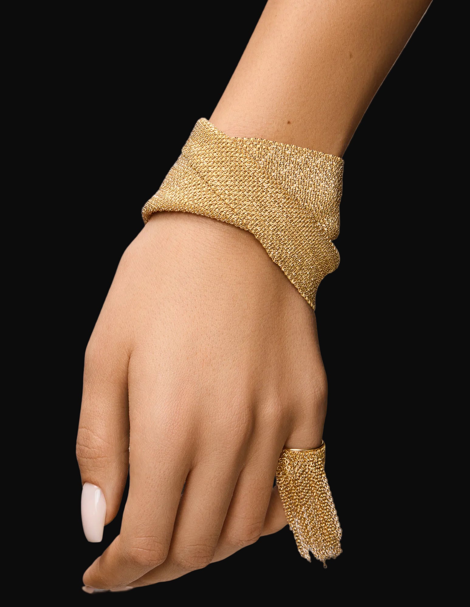 Mesh Bracelet Yellow
