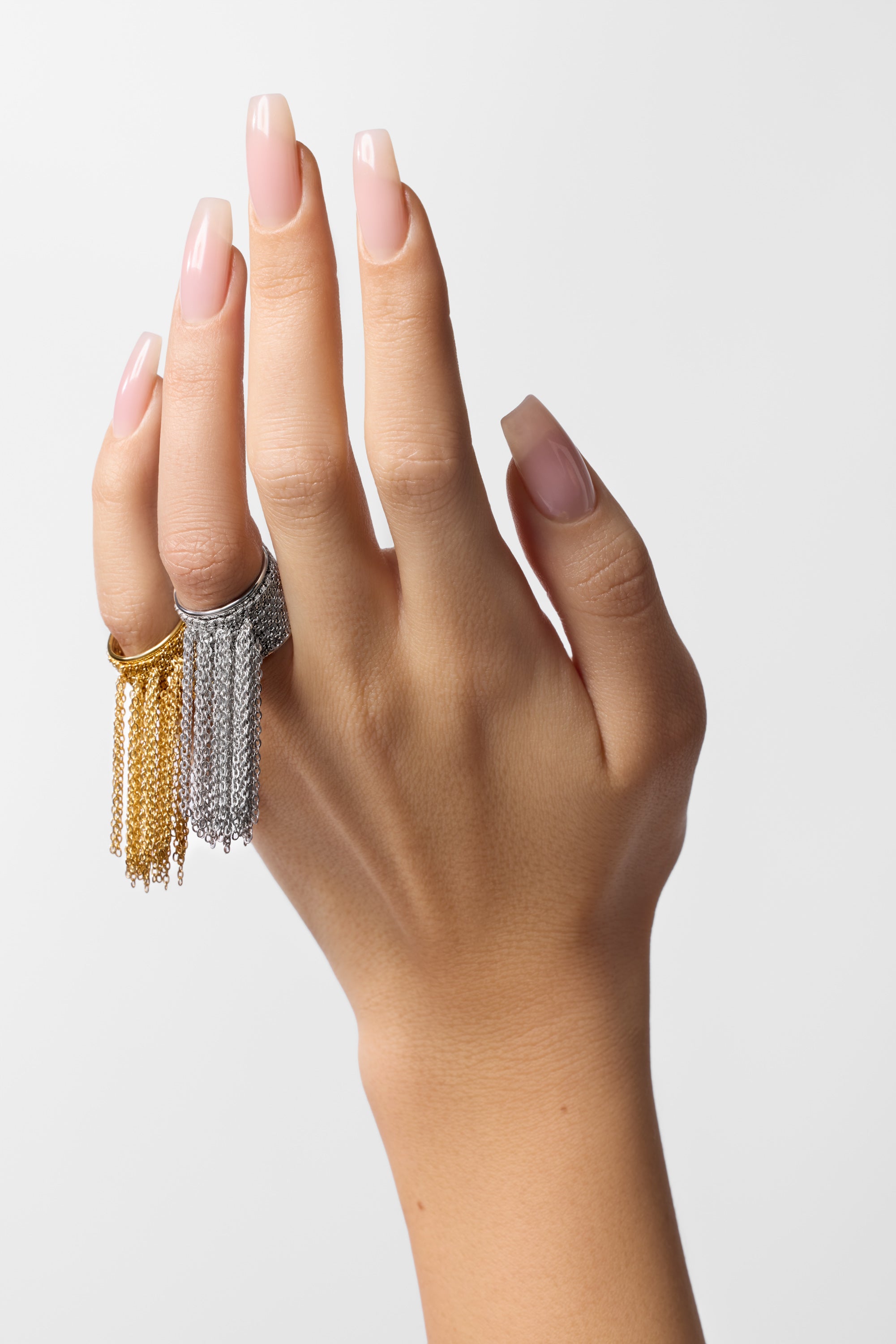 Fringe Ring White